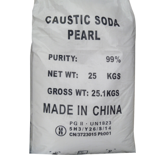 ရေသန့်စင်မှုအတွက် NAOH Hygroscopicity Caustic Soda Pearls